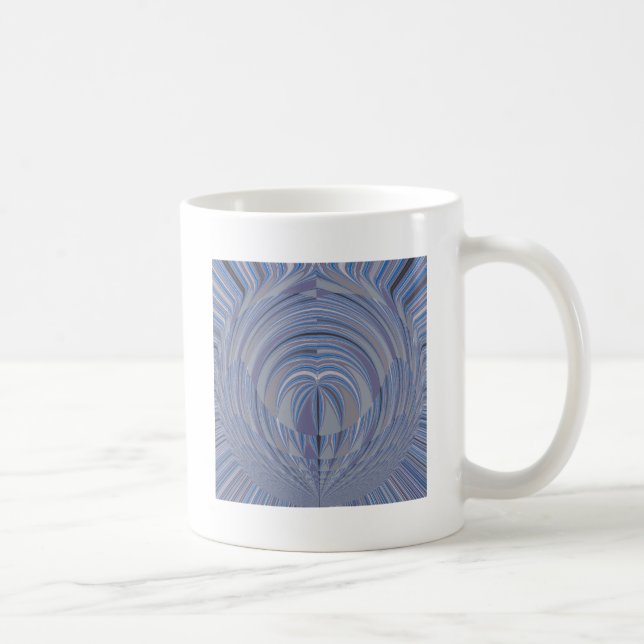 Mug Design sans couture du grand coeur (Droite)