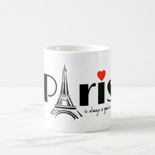Mug design Tour Eiffel de Paris