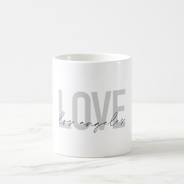 Mug Design urbain, simple et moderne de Love Los Angel (Centre)