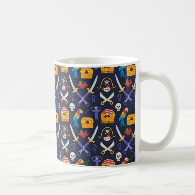Mug Designs à thème pirate pour aventuriers amoureux d (Droite)