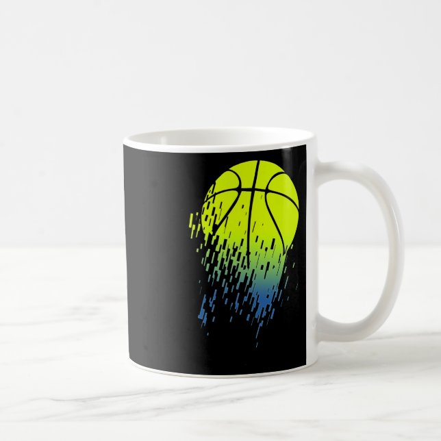 Mug Désintégration de Neon Green Bysketbyll Urbyn Grap (Droite)