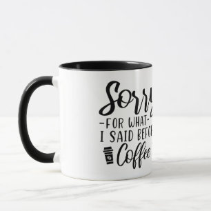 Mug désolé