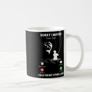 Mug Désolé d'avoir manqué votre appel j'étais sur mon