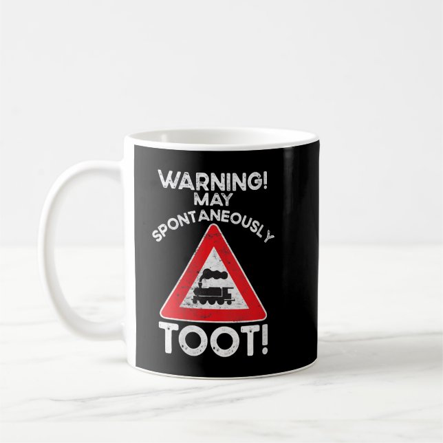Mug Désolé D'Avoir Pris Le Train Lover Avertissement J (Gauche)