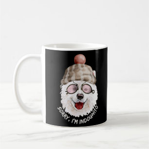 Mug DÉSOLÉ I'M INDOGNITO (Japanese Spitz) drôle chien