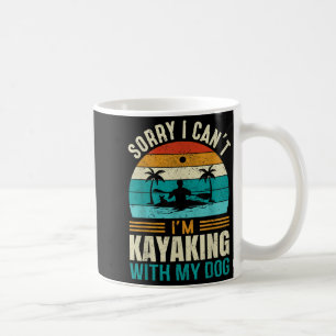 Mug Désolé je ne peux pas je fais du kayak avec mon ch
