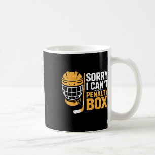 Mug Désolé je ne peux pas je suis dans le banc des pén