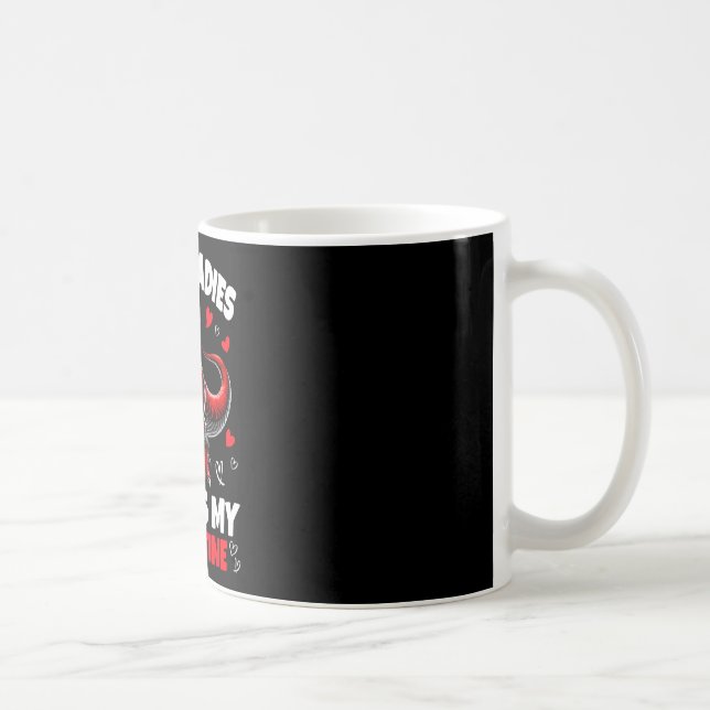 Mug Désolé Mesdames Maman Est Ma Saint-Valentin Dinosa (Droite)