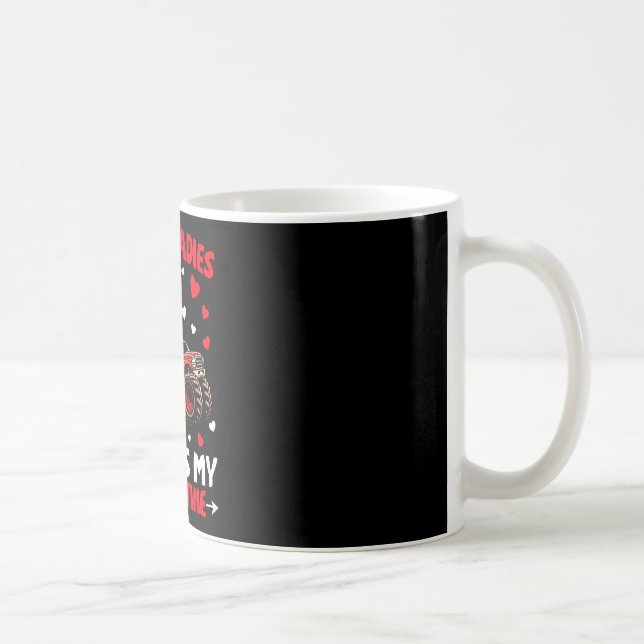 Mug Désolé Mesdames Maman Est Mon Saint-Valentin Dinos (Droite)