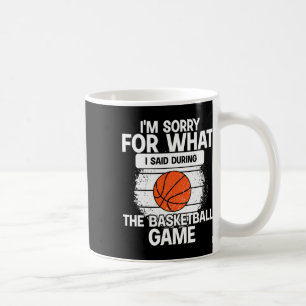 Mug Désolé pour ce que j'ai dit pendant le match de ba