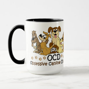 Mug Désordre canin obsédant d'OCD