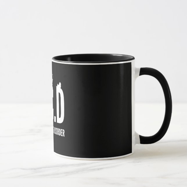 Mug Désordre obsédant de chat (Droite)