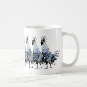 Mug Désordre obsédant de poulet : Crêté polonais
