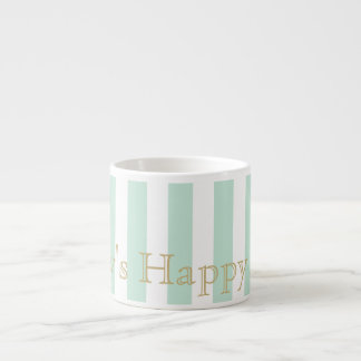 Mug d'Espresso Gratté Vert Mint