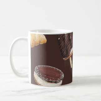 Mug Desserts délicieux : Motif de croquis de nourritur