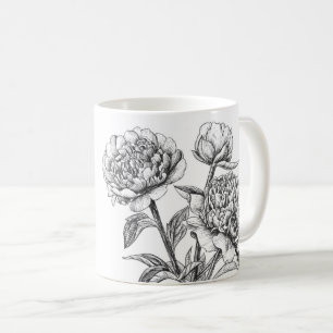 Mug Dessin à encre de rose