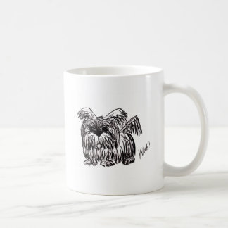 Mug Dessin à l'encre de chien Terrier Art