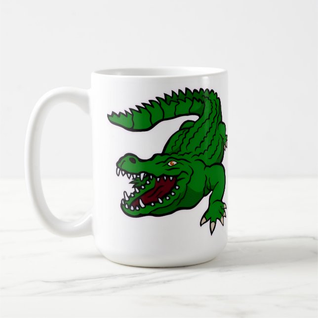 Mug dessin animé crocodile  (Gauche)