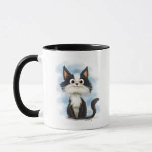 Mug Dessin animé de chat en smoking mignon