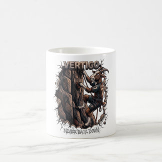 Mug Dessin animé de chèvre de l'escalade motivante