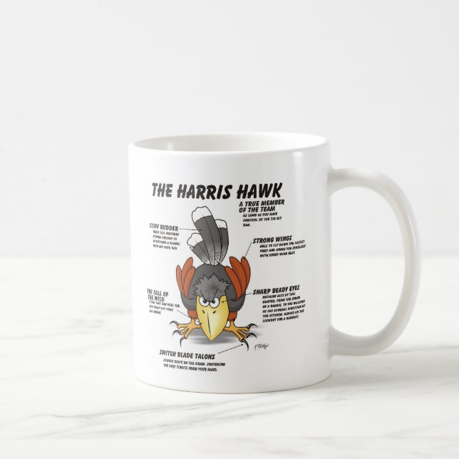 Mug Dessin animé de la buse de Harris (Droite)