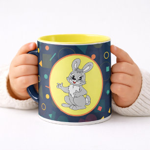 Mug Dessin animé de lapin mignon pour enfants