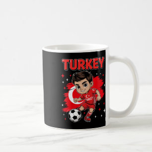 Mug Dessin animé de l'objectif du gamin de Turquie Tür