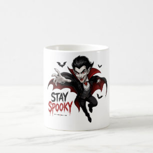 Mug Dessin animé de vampire effrayant