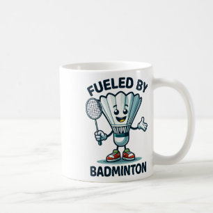 Mug Dessin animé de volant et de raquette de badminton