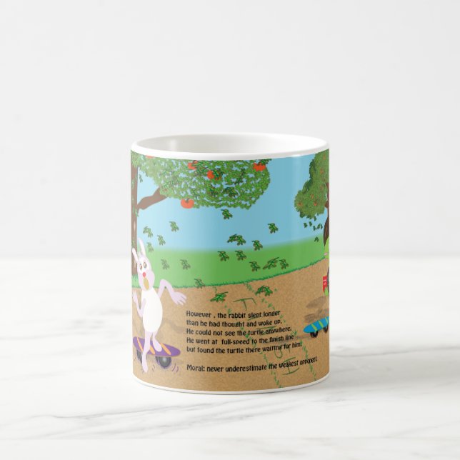 Mug dessin animé mignon boue (Centre)