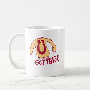 Mug Dessin animé motivant pour l'université, drôle, t'