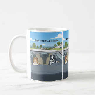 Mug Dessin animé sheltie border collie