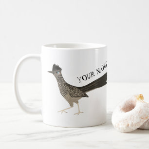 Mug Dessin au crayon customisé Roadrunner Roadrunning