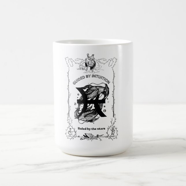 Mug Dessin céleste Intuition Poissons (Centre)