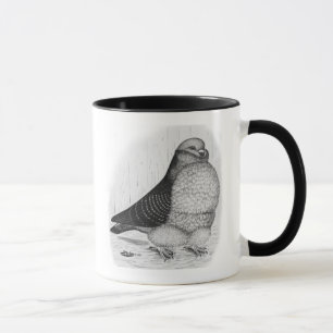 Mug Dessin chinois d'encre de hibou