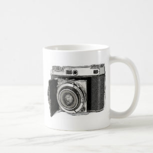 Mug Dessin d'art d'un photographe de caméra de 35 mm r