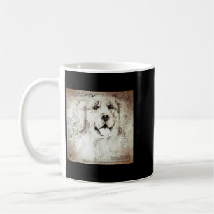 Mug Dessin de chien Leonardo da Vinci Art classique Ho