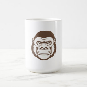 Mug Dessin de dessin de Gorilla