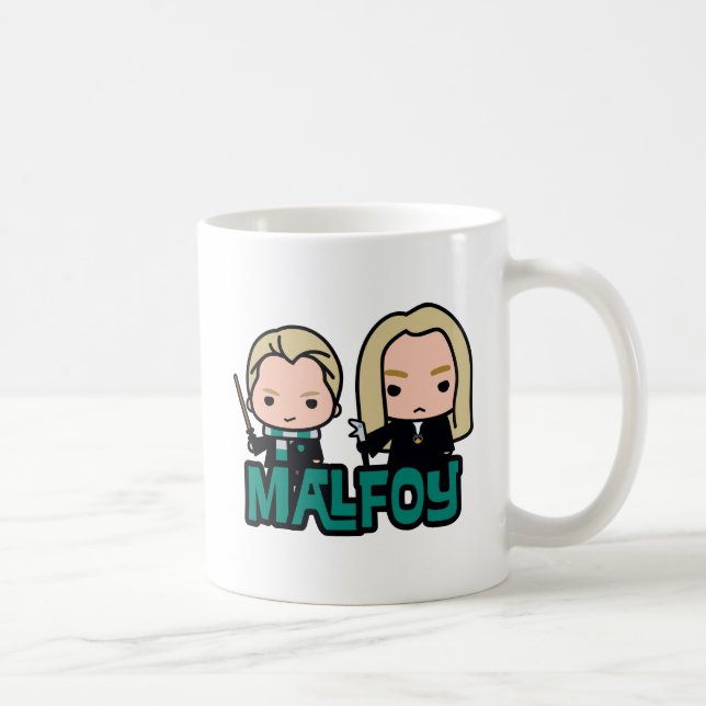 Mug Dessin de Draco et Lucius Malfoy (Droite)