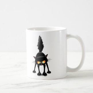 Mug Dessin de Funny Fierce Black Cat