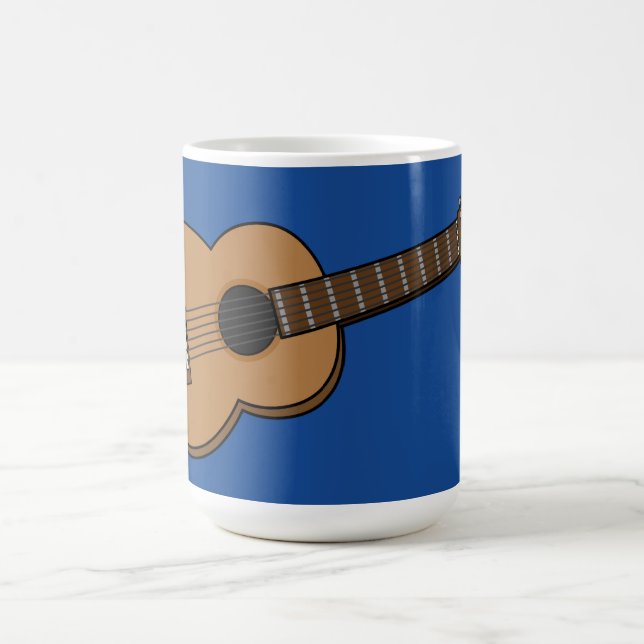 Mug Dessin de guitare (Centre)