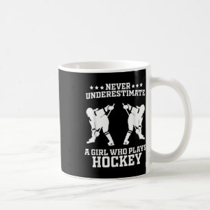 Mug Dessin de hockey drôle pour filles femmes hockey s