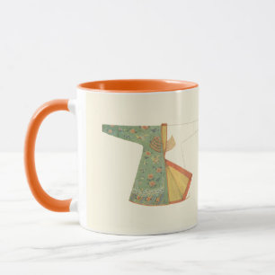 Mug Dessin de kimono demi-fini