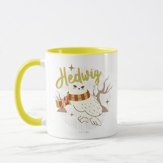 Mug Dessin de la forêt fantaisiste d'Hedwig (Gauche)