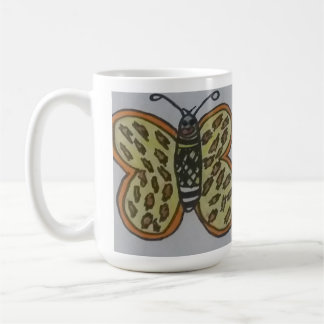 Mug dessin de papillon