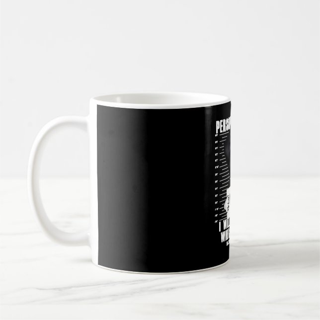 Mug Dessin de Stalker de Chien Havanais drôle (Gauche)