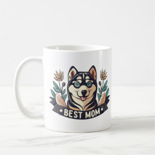 Mug Dessin de Whimson Siberian Husky Chig Maman