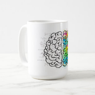 Mug Dessin d'idée de psychologie cérébrale