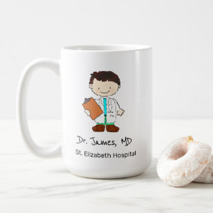 Mug Dessin d'illustrations d'une infirmière personnal