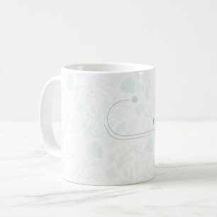 Mug Dessin d'océan à l'aquarelle perle d'été